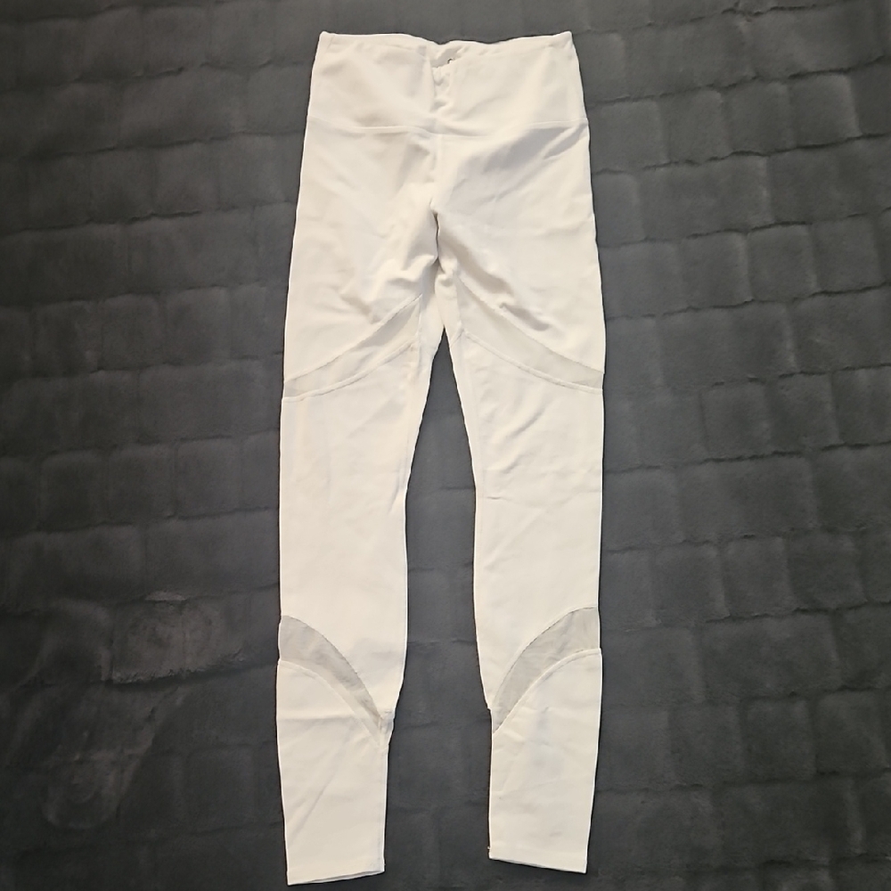 Leo Star Athletica White Leggings